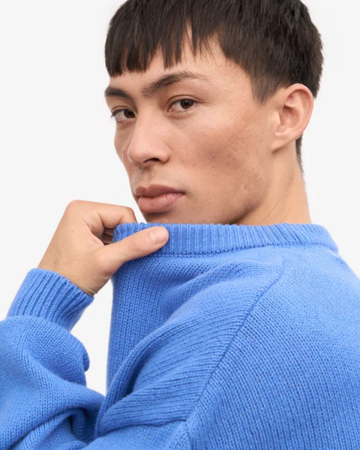 Wollpullover Oversized Merino Wool Crew – Ansicht 3