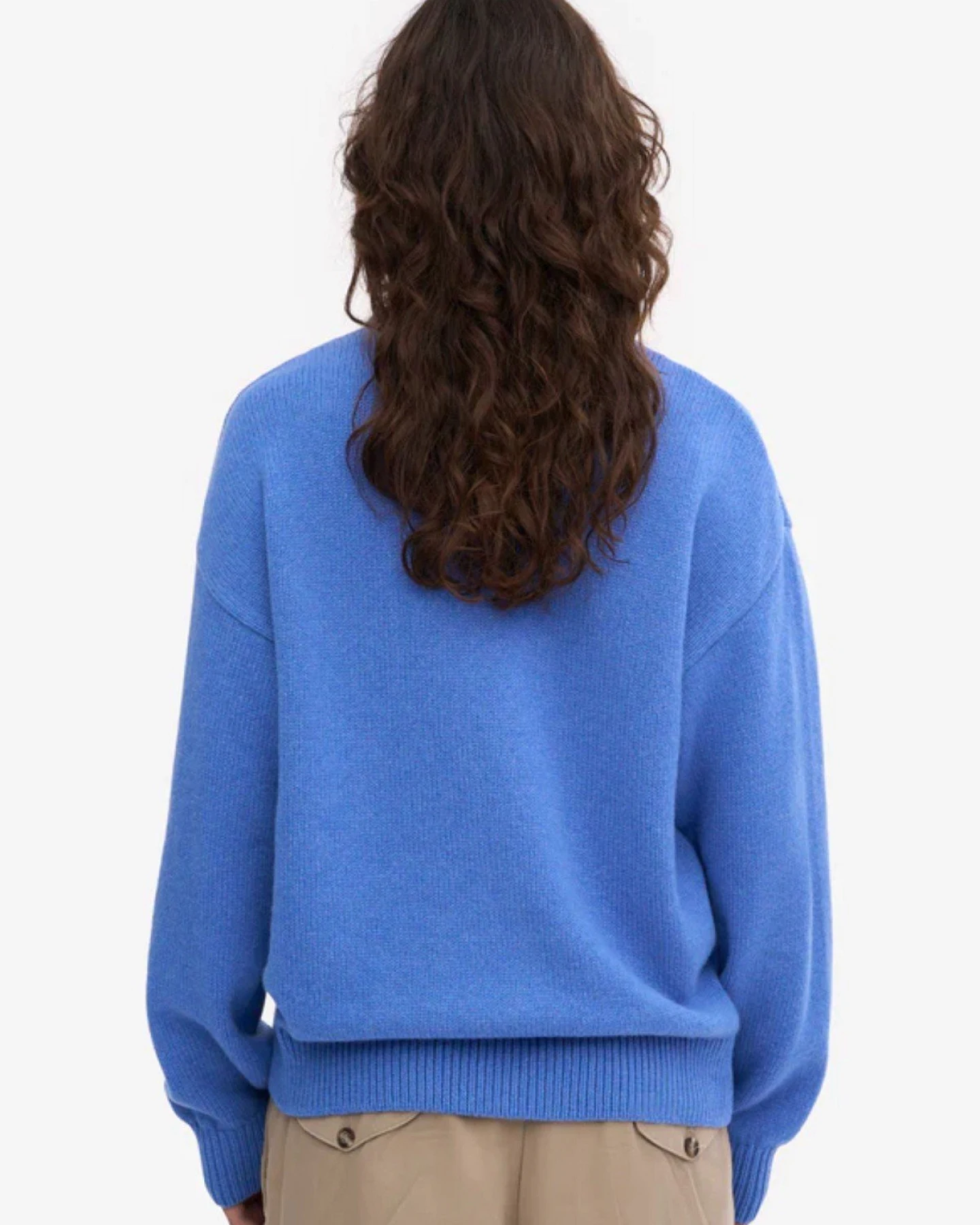 Wollpullover Oversized Merino Wool Crew – Ansicht 6