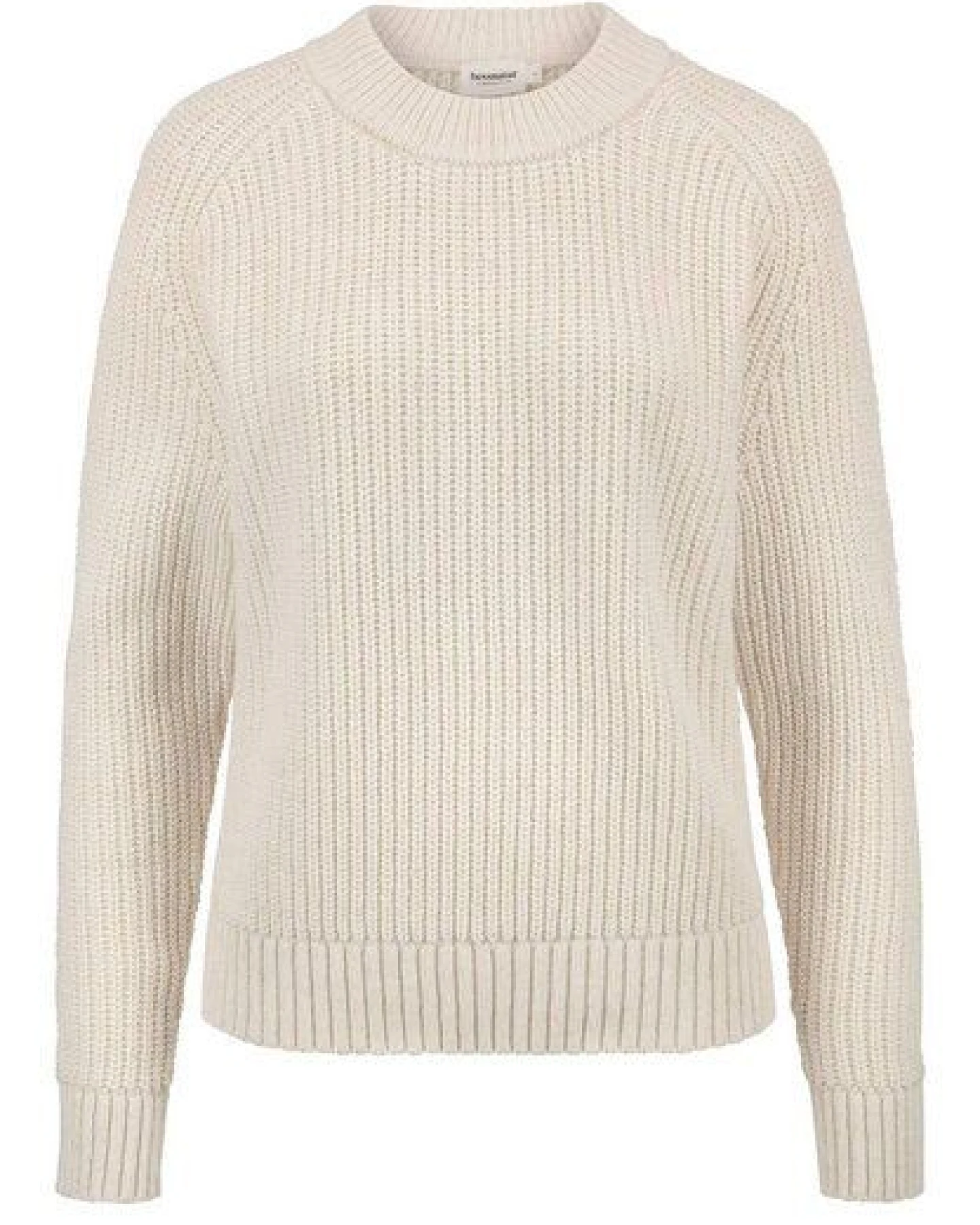 hessnatur Strick Pullover Relaxed aus Bio-Baumwolle mit recycelter Wolle – Ansicht 3