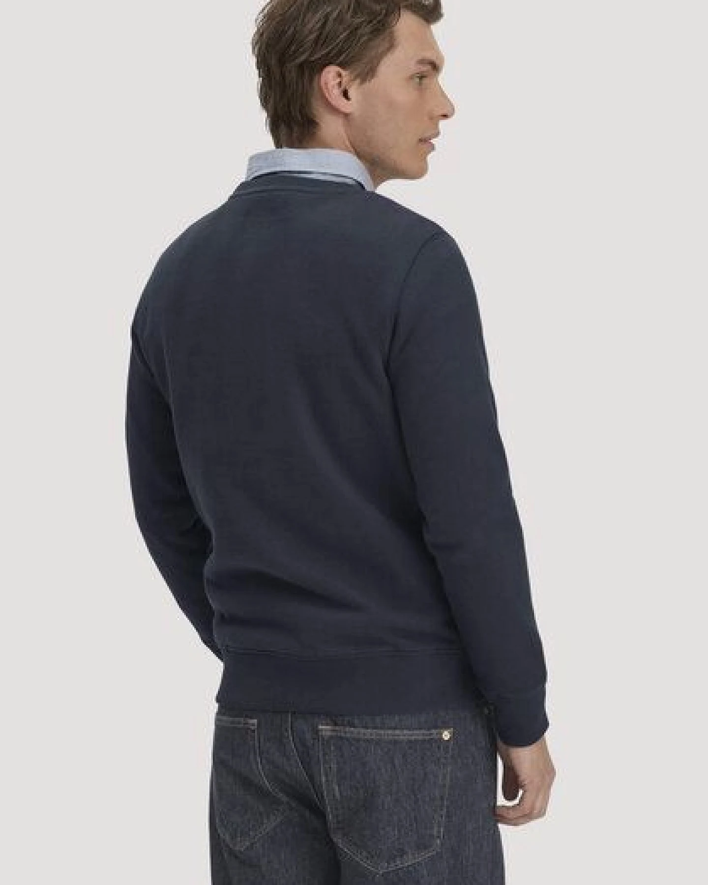 hessnatur Sweatshirt Regular BETTERRECYCLING aus reiner Bio-Baumwolle – Ansicht 2