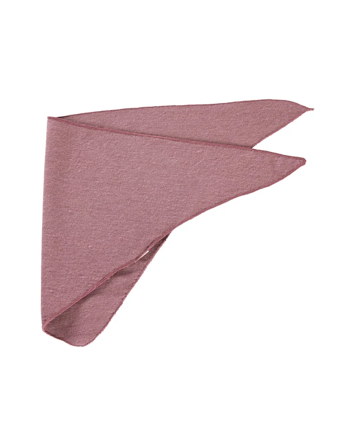 Produktseite: Lilano Baby und Kinder Dreieckstuch Wolle Seide mauve Maße 62 x 28 cm