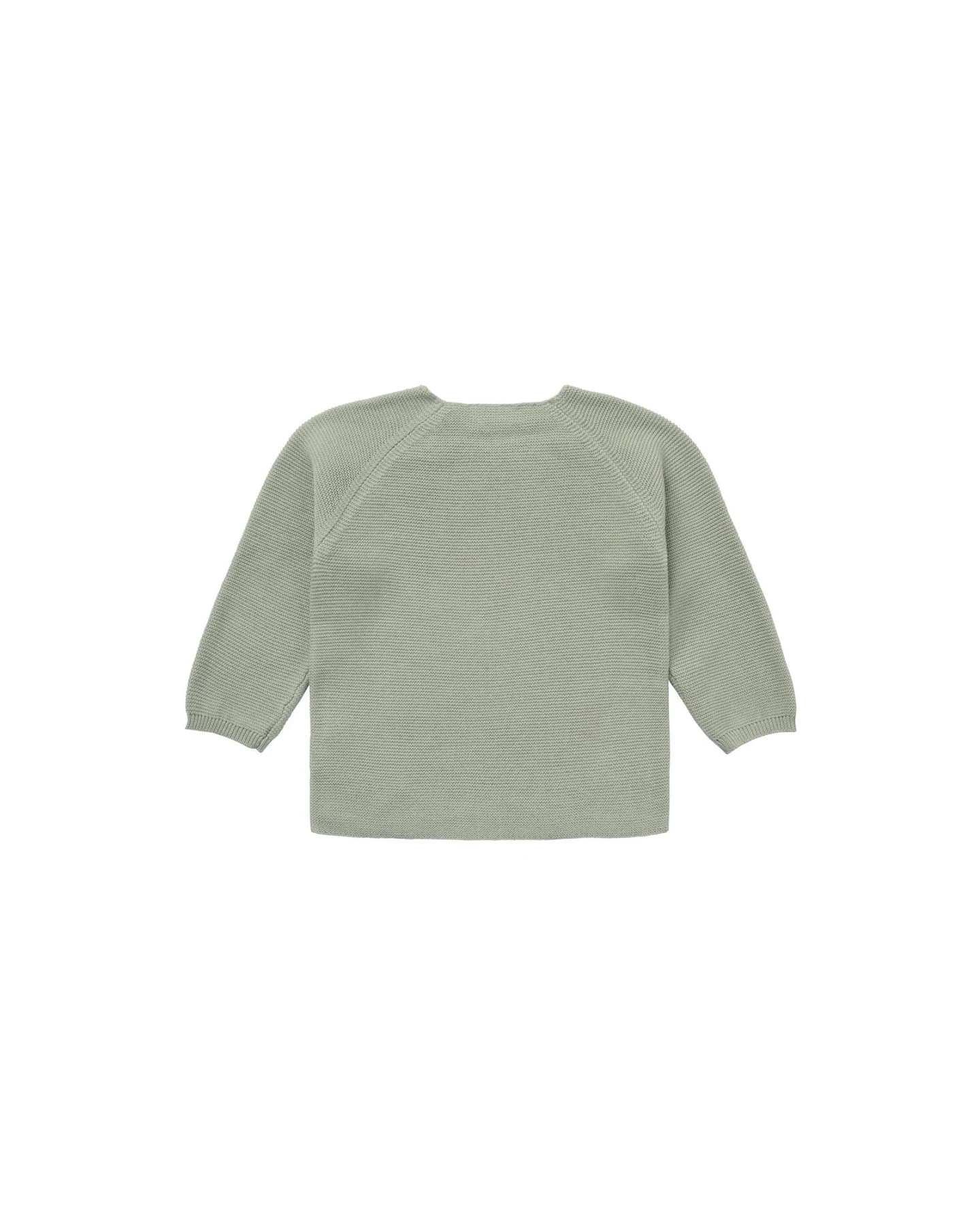 Strickjacke Bio-Baumwolle (kbA) newborn pino - iceberg green 50 – Ansicht 2