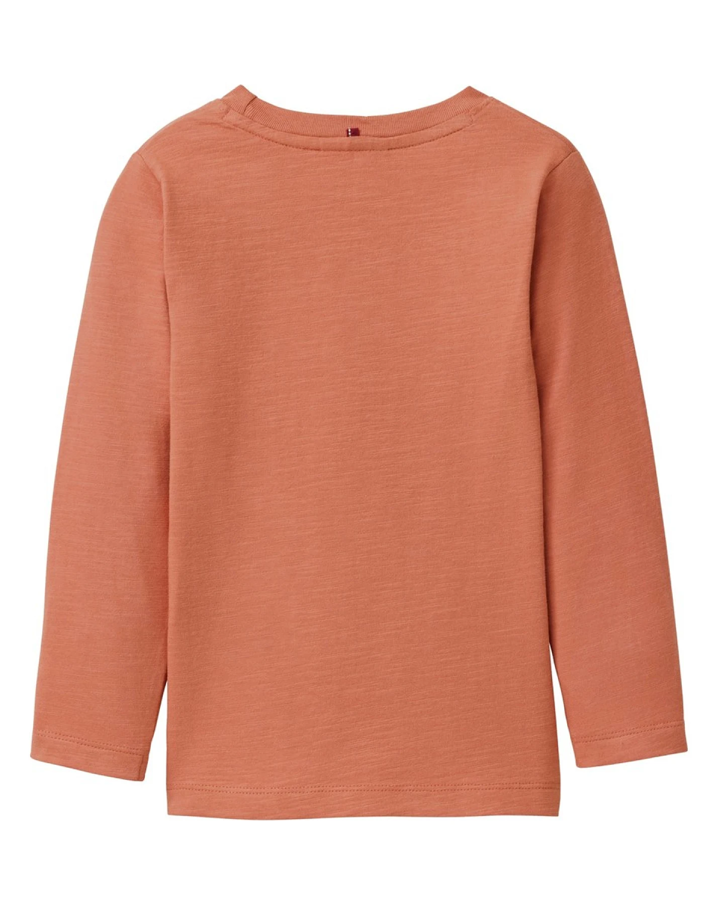 People Wear Organic Langarm-Shirt Bio-Baumwolle (kbA) rost 98/104 – Ansicht 2