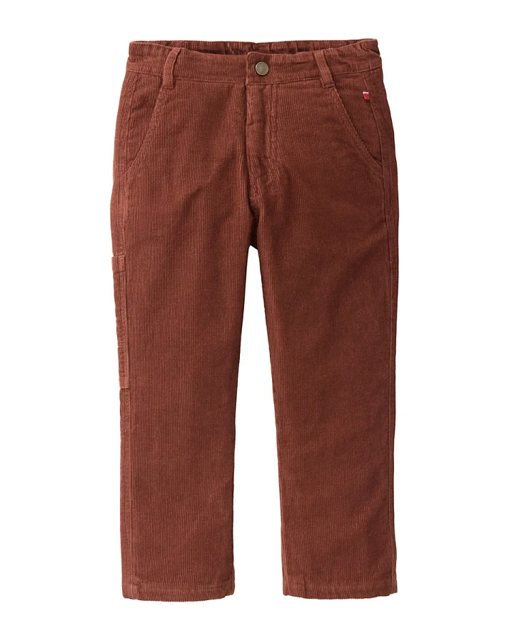 People Wear Organic Kord-Hose Bio-Baumwolle (kbA) mahagoni 104