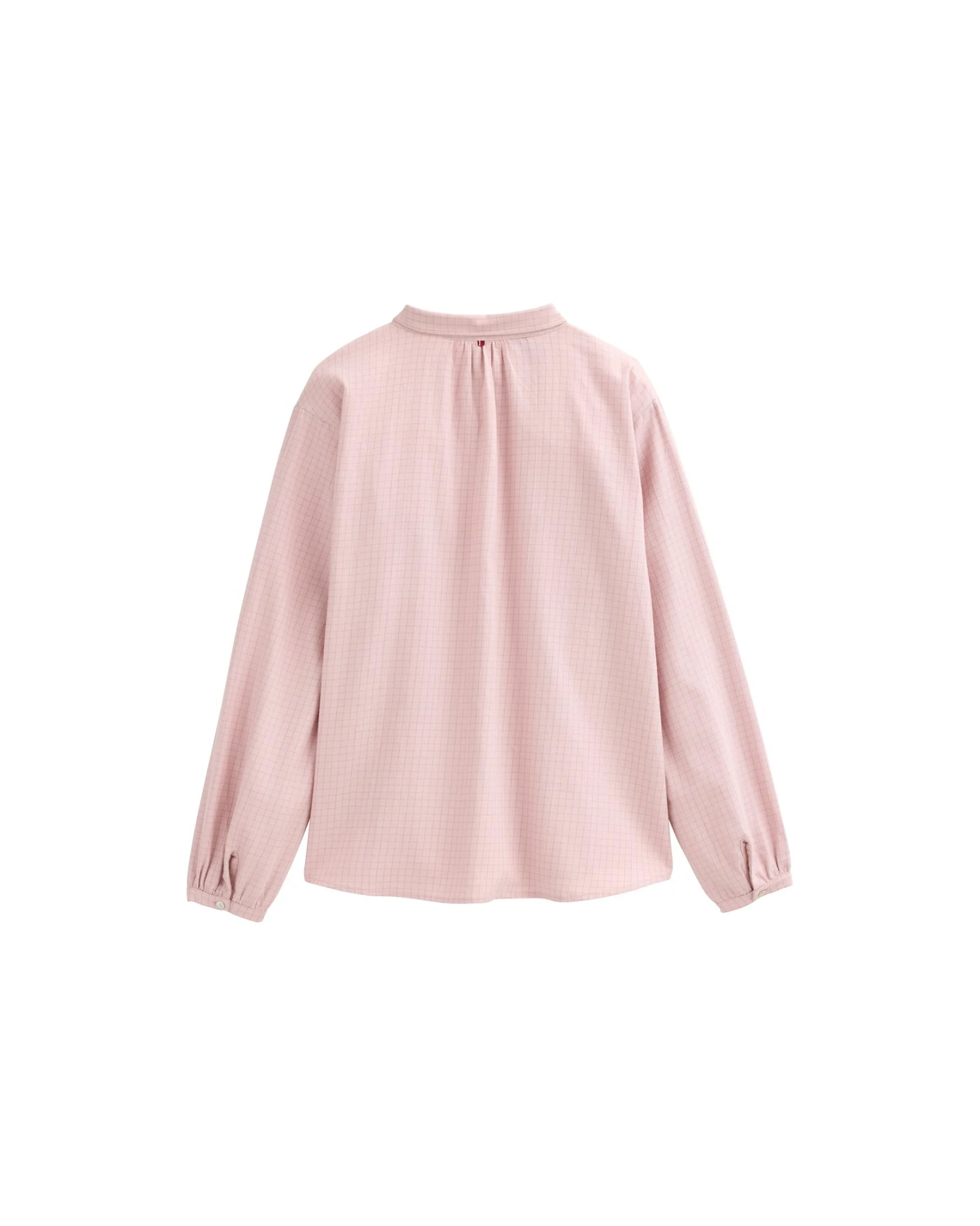 People Wear Organic Flanell Langarm-Bluse Bio-Baumwolle (kbA) morganite kariert XS – Ansicht 2