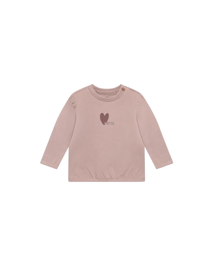 Sweatshirt Bio-Baumwolle (kbA) adobe rose 50