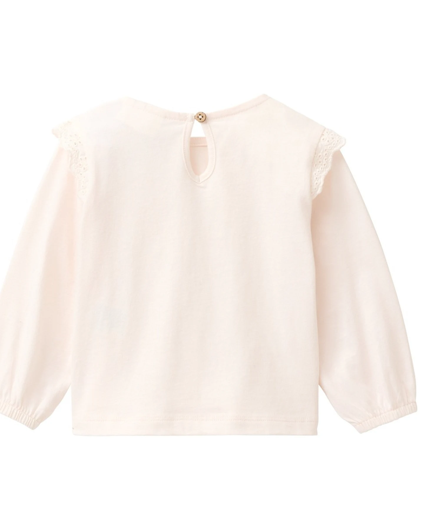 People Wear Organic Langarm-Shirt Bio-Baumwolle (kbA) puder rosa 74/80 – Ansicht 2