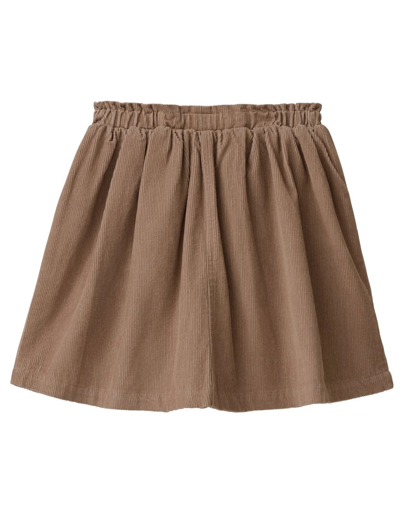 People Wear Organic Kord-Rock Bio-Baumwolle (kbA) dunkelsand 98/104 – Ansicht 2