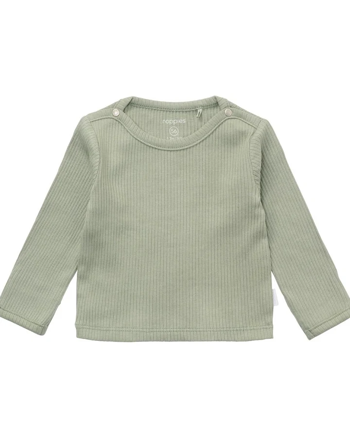 Langarmshirt Natal Bio-Baumwolle (kbA) iceberg green rip 50