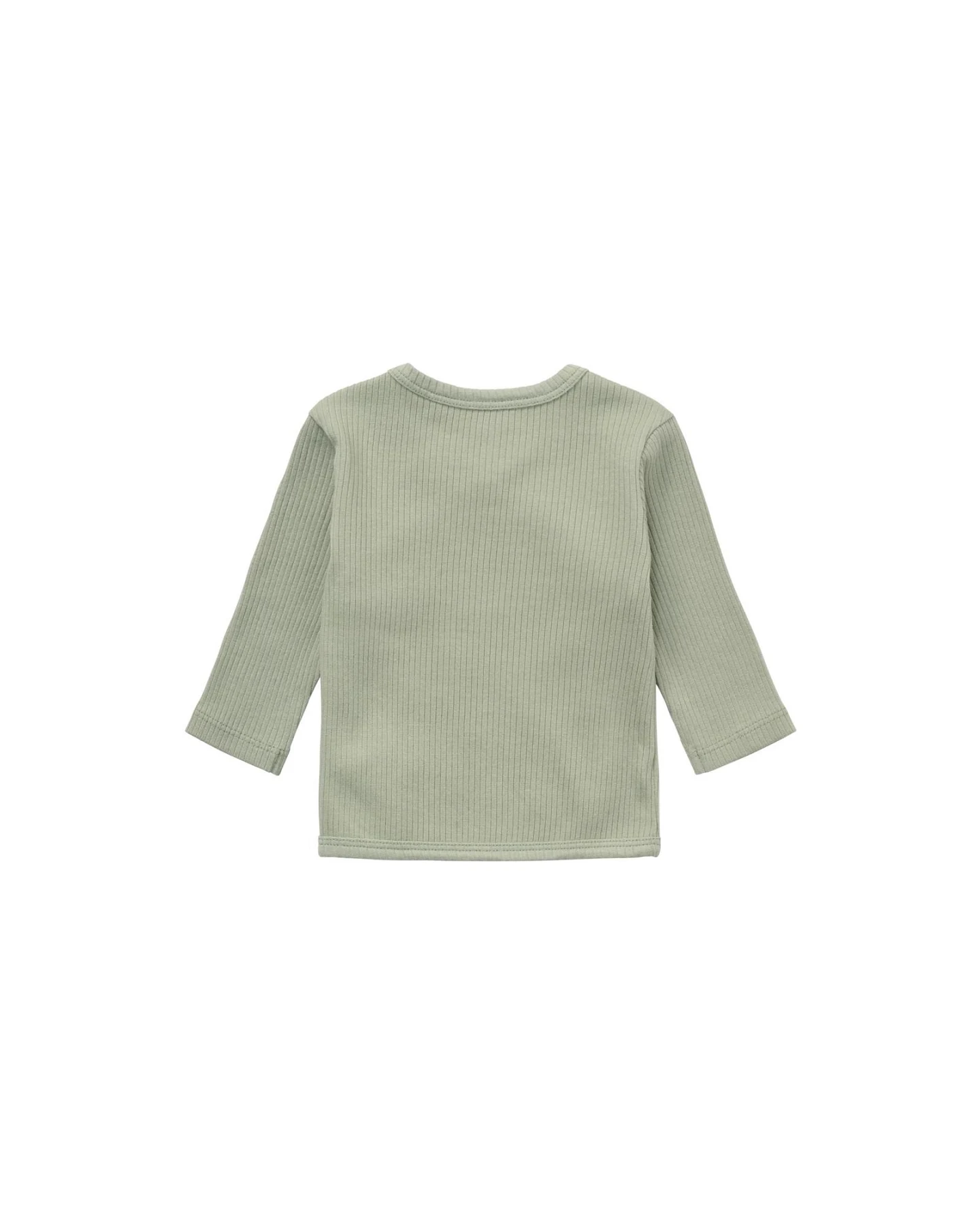 Wickelshirt Langarm Bio-Baumwolle (kbA) iceberg green rip 62 – Ansicht 2