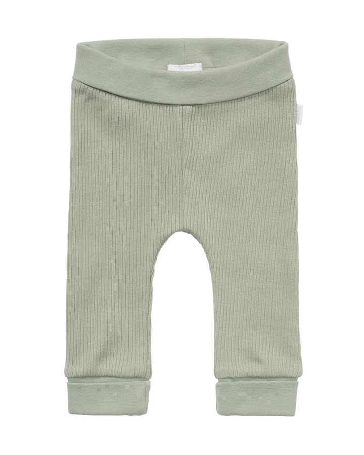 Nabelbundhose Bio-Baumwolle (kbA) iceberg green rip 50