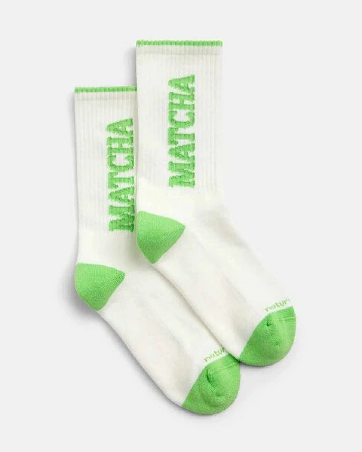 Natural Vibes Matcha Socken