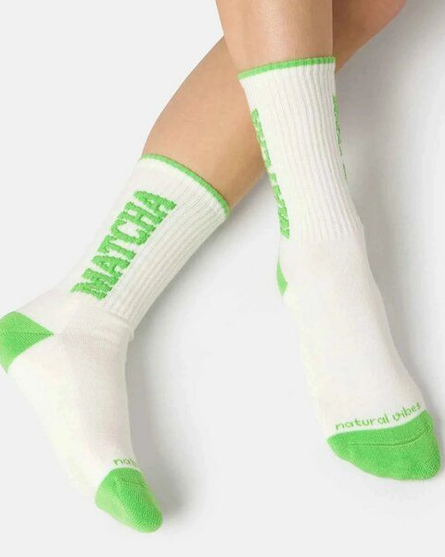 Natural Vibes Matcha Socken – Ansicht 3