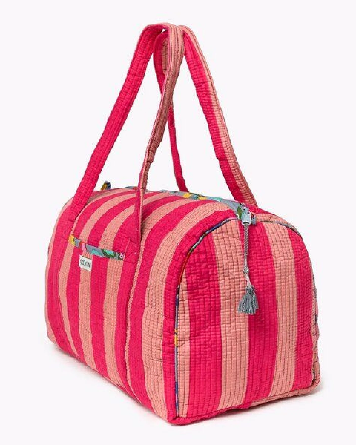 KIKOONI Handgefertigte große Baumwolltasche "K. Shopper" – Ansicht 4