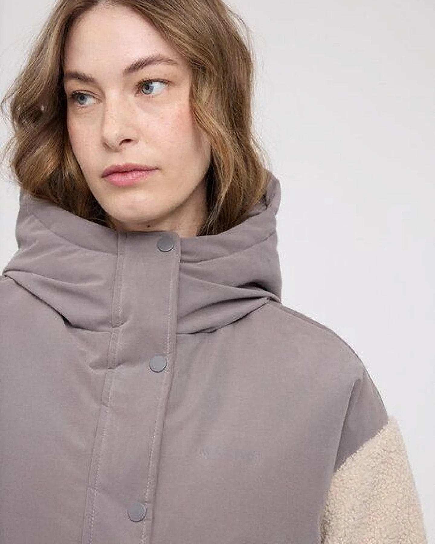 Mazine Damen Fabric Blocking Jacke – Ansicht 4