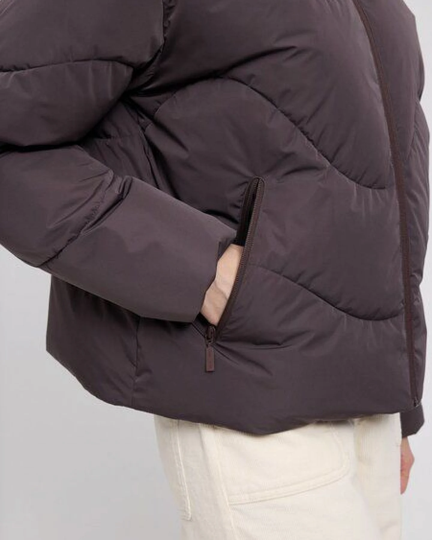 Mazine Damen Waves Quilt Kurze Puffer Jacke – Ansicht 3