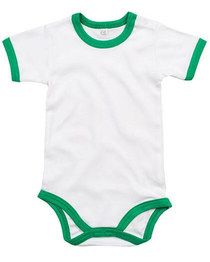 White/Kelly Green