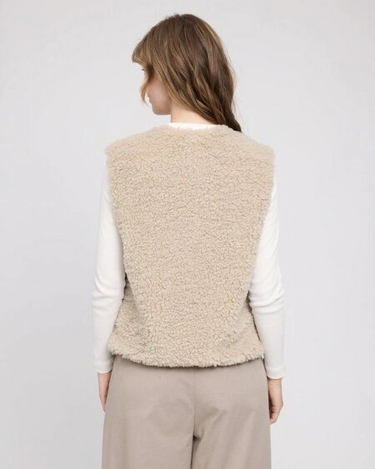Mazine Damen Faux-Fur Weste – Ansicht 2
