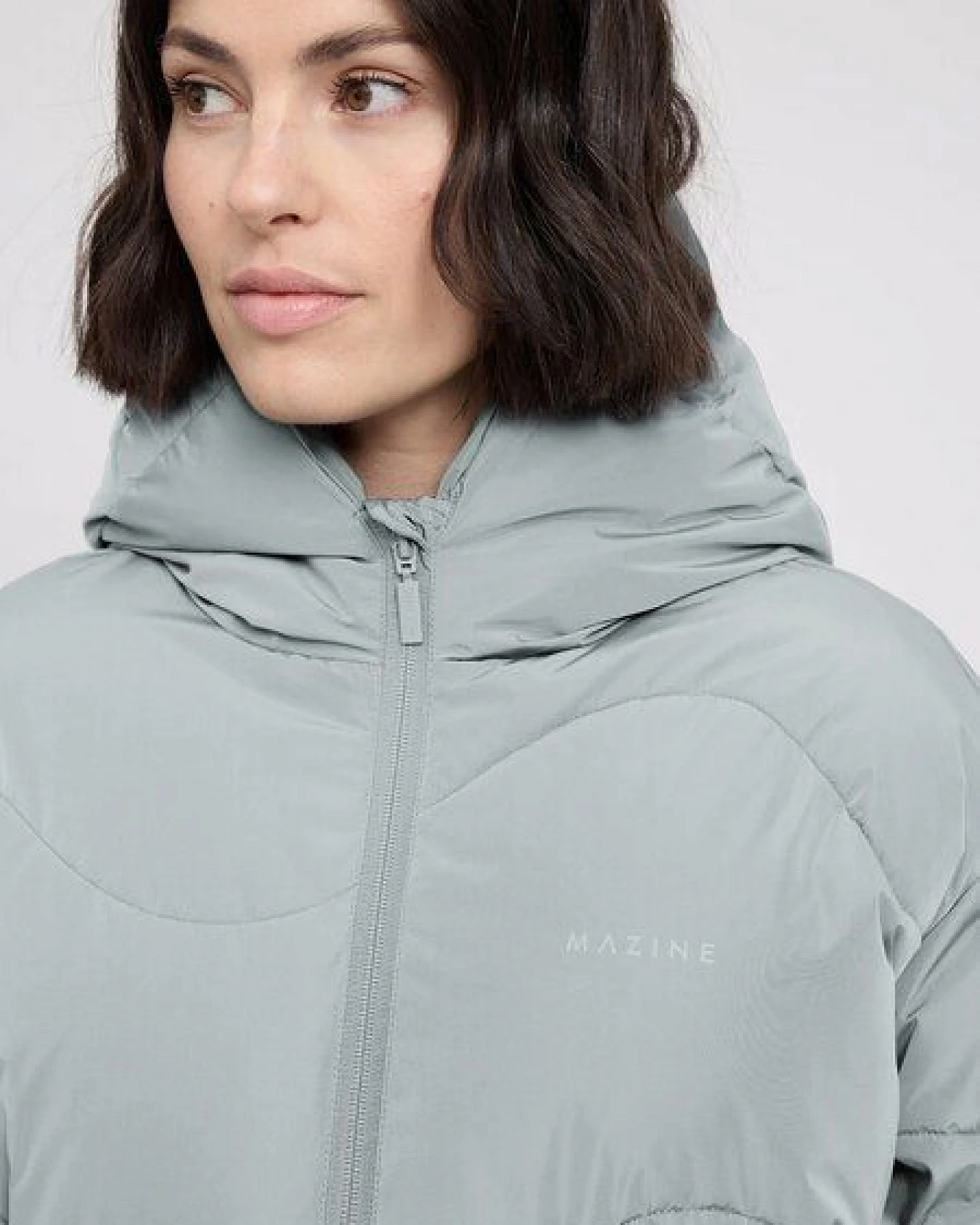 Mazine Damen Waves Quilt Kurze Puffer Jacke – Ansicht 3