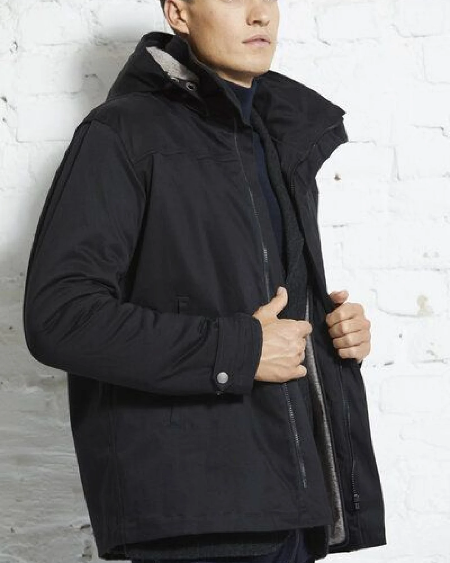 Wunderwerk Herren Jacke aus Biobaumwolle, "Storm jacket male" – Ansicht 2