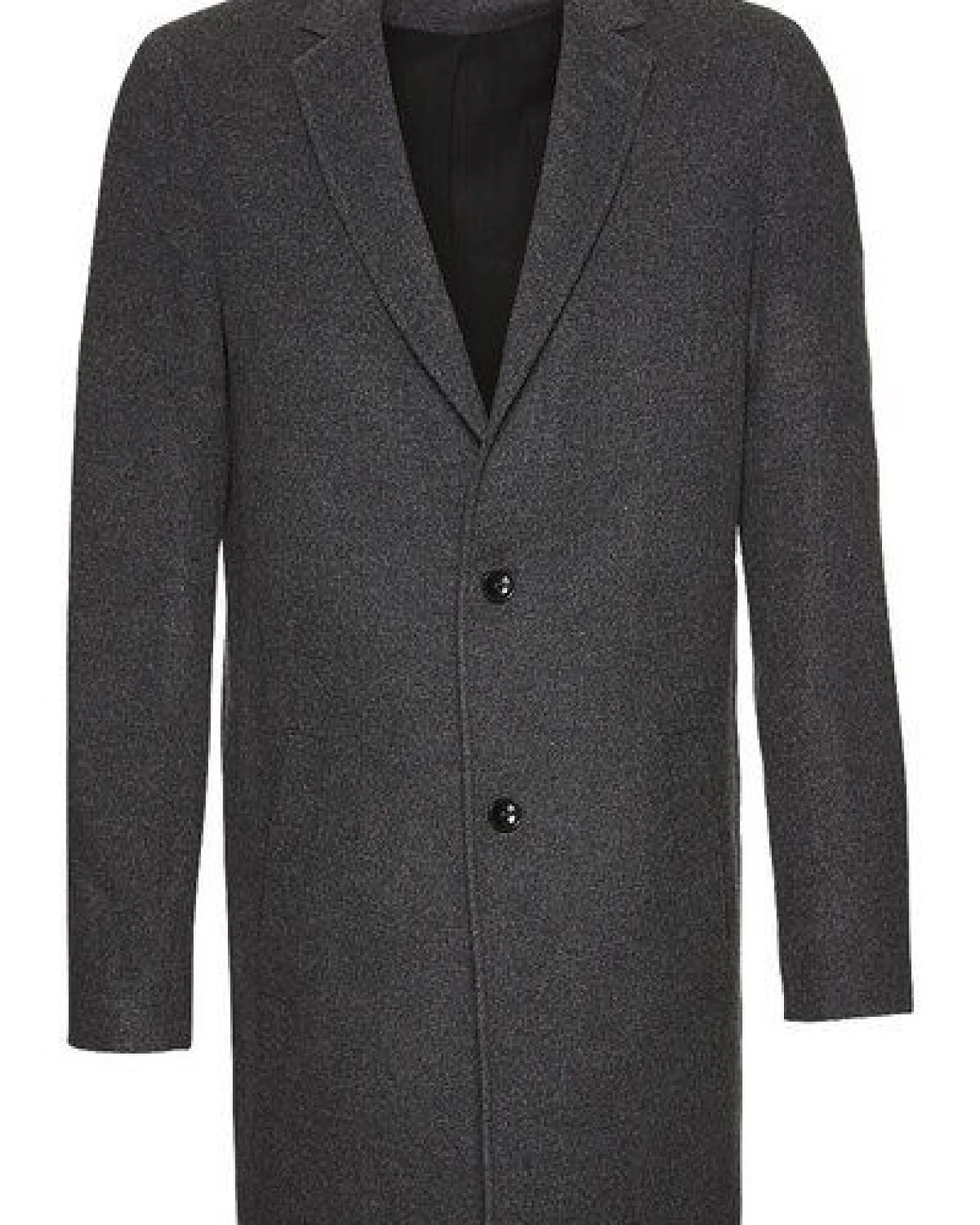 Wunderwerk Herren Mantel aus Schurwolle "Metro long coat male" – Ansicht 2