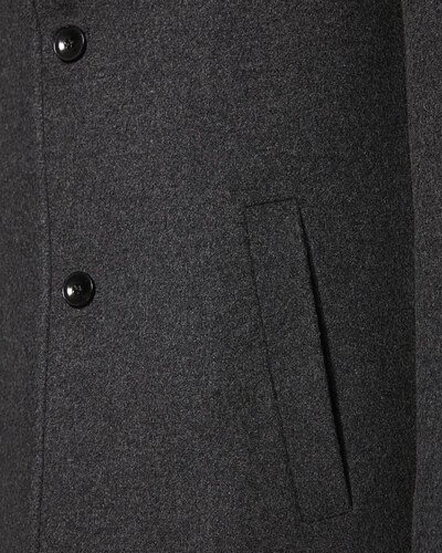 Wunderwerk Herren Mantel aus Schurwolle "Metro long coat male" – Ansicht 4