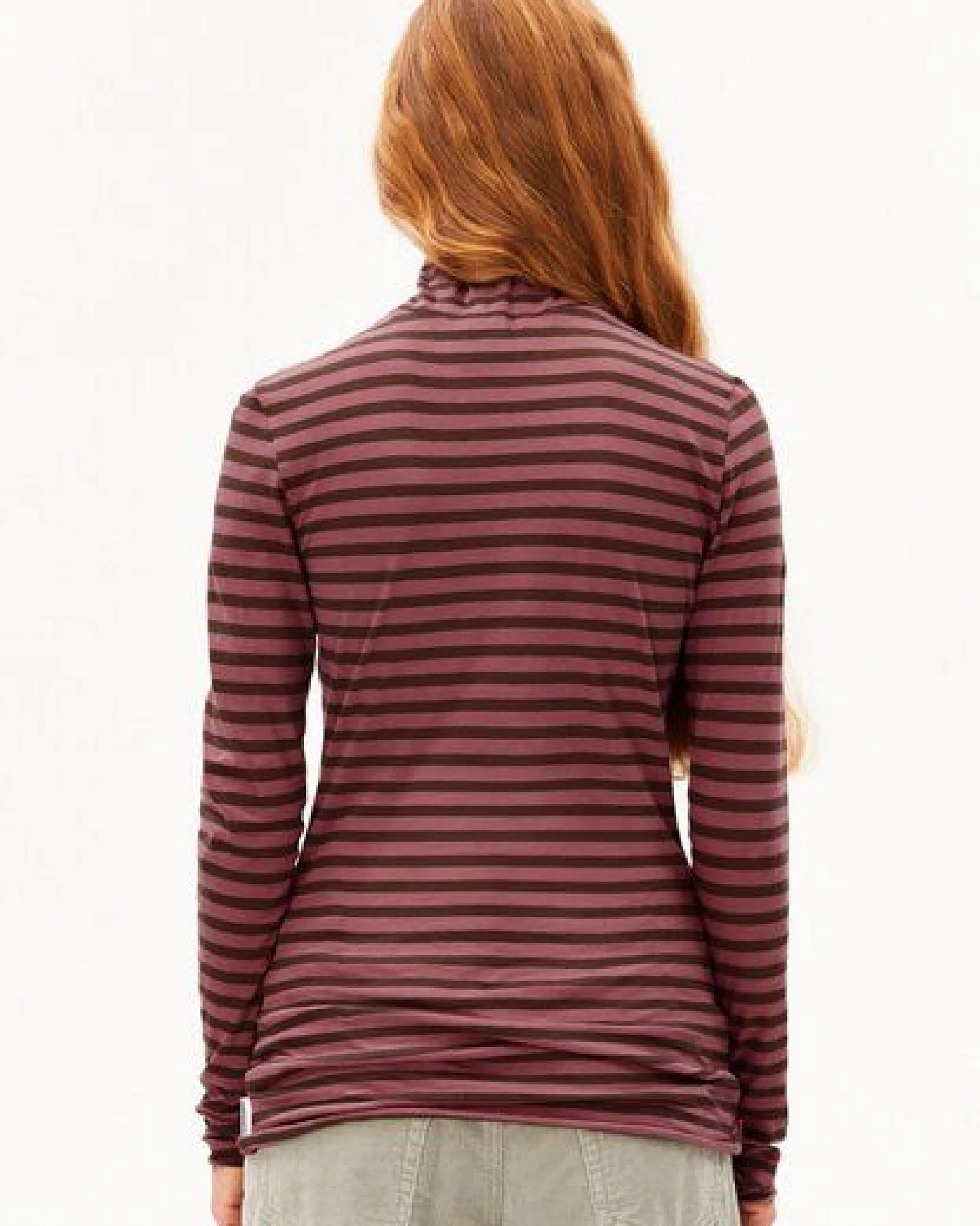 ARMEDANGELS GRAZILIANAA STRIPES Damen Longsleeve aus Bio-Baumwolle – Ansicht 2
