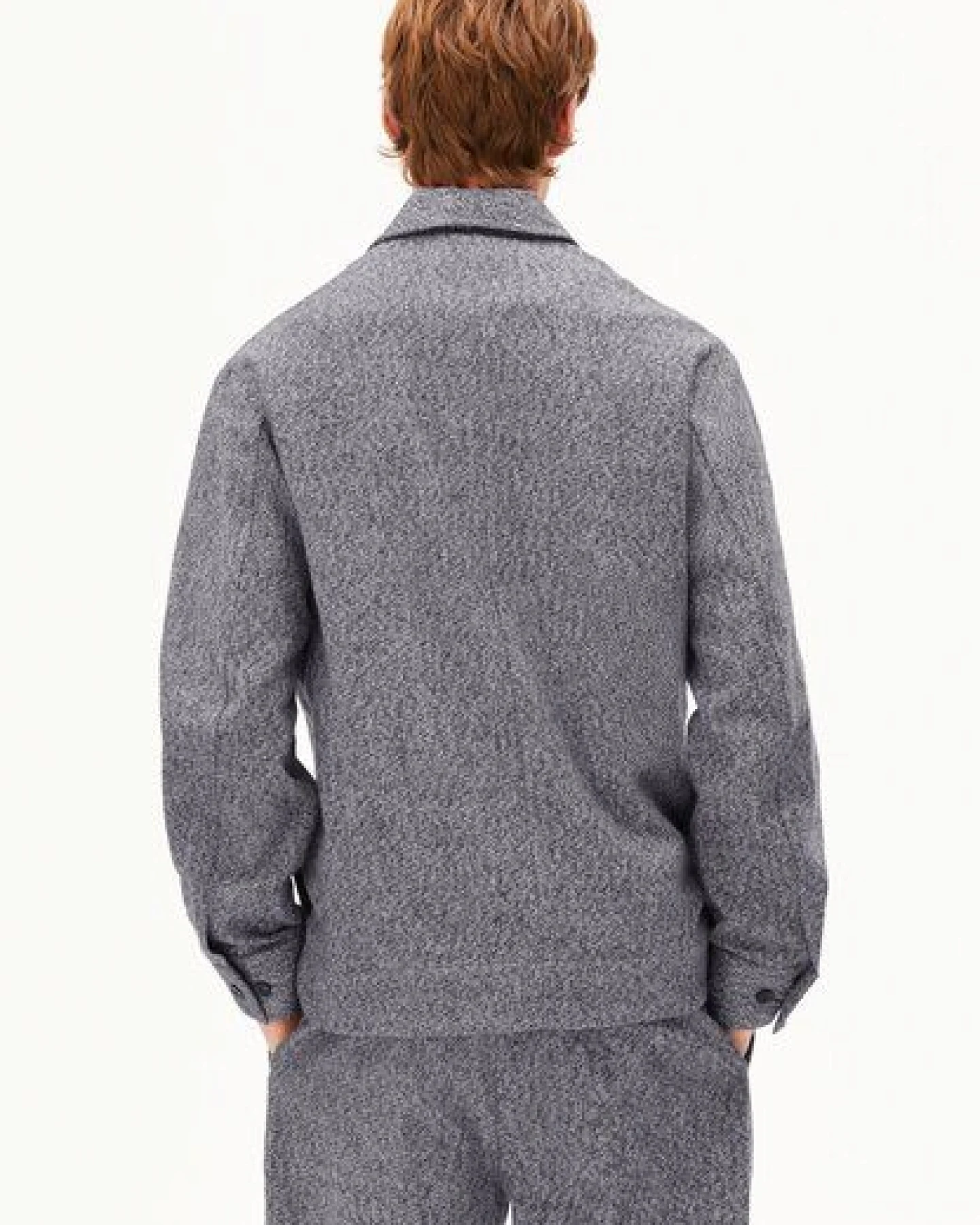 ARMEDANGELS TWEED OVERSHIRT Herren Overshirt aus 100% Bio-Baumwolle – Ansicht 2