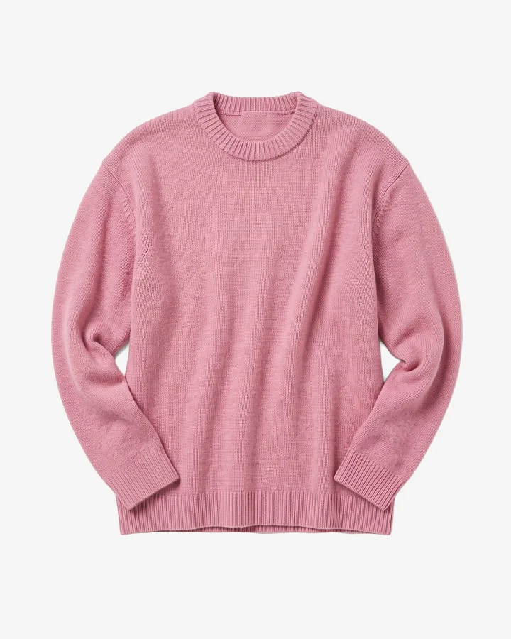 KnowledgeCotton Apparel Damen vegan Pullover Souffle Garn Orchid Haze