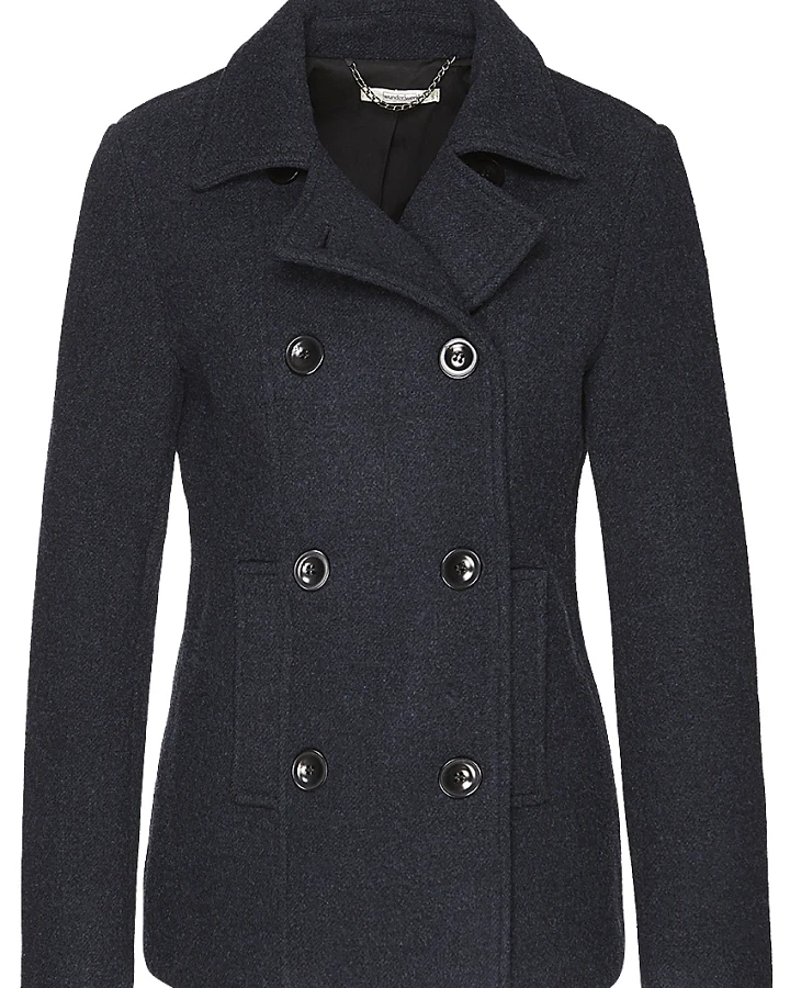 Caban jacket heavy wool
