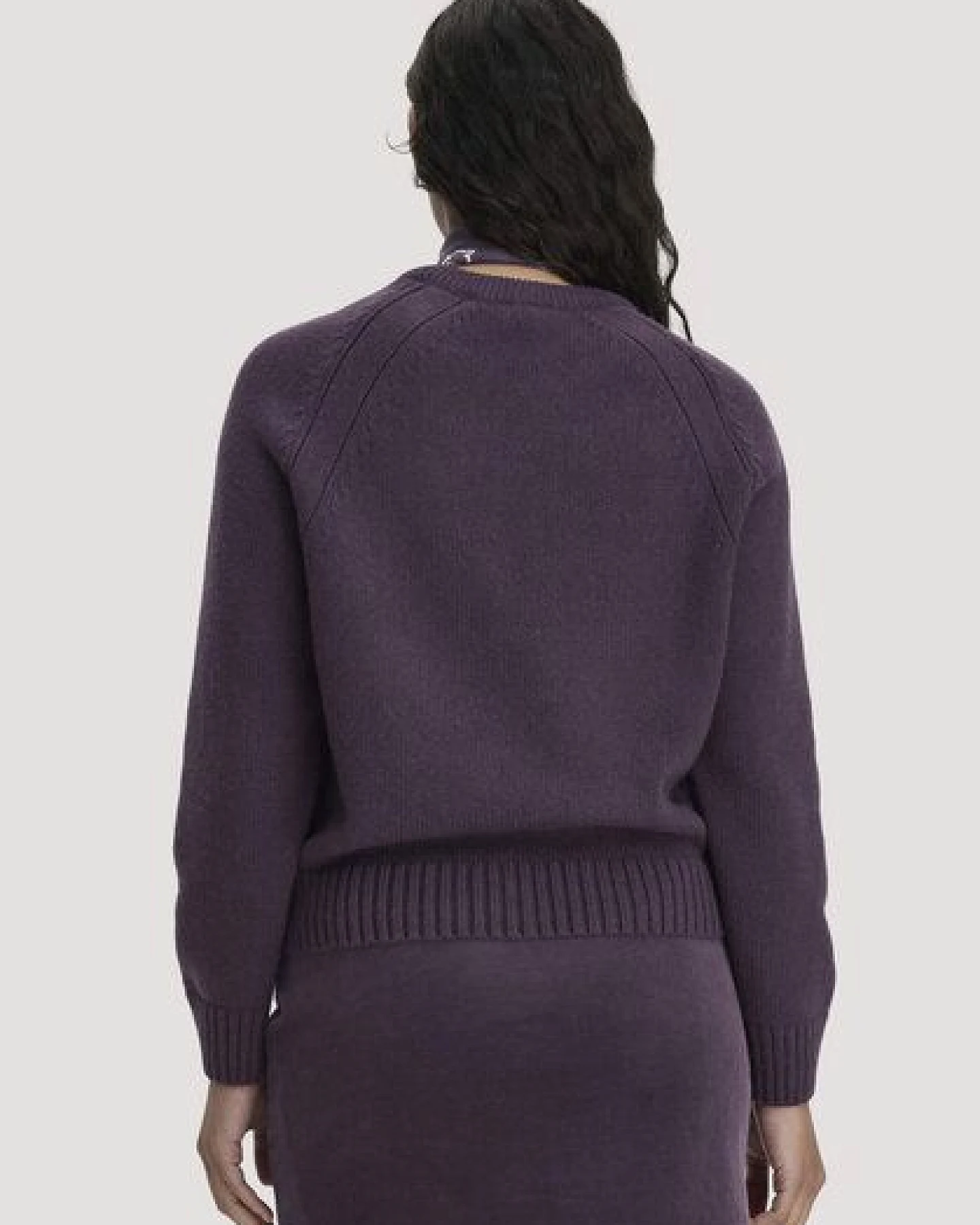 hessnatur Strick Pullover Relaxed aus Wolle mit Bio-Baumwolle – Ansicht 2