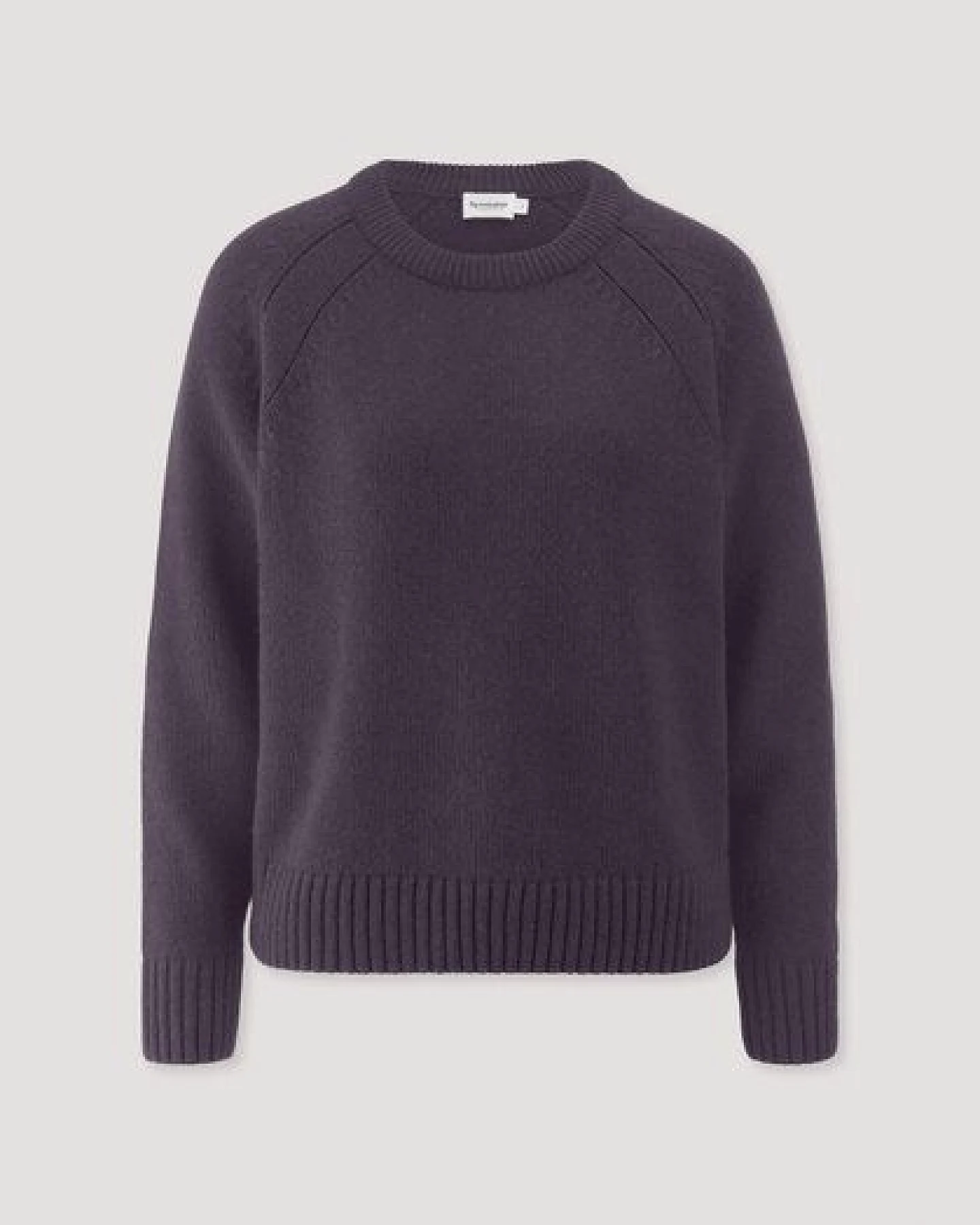 hessnatur Strick Pullover Relaxed aus Wolle mit Bio-Baumwolle – Ansicht 4