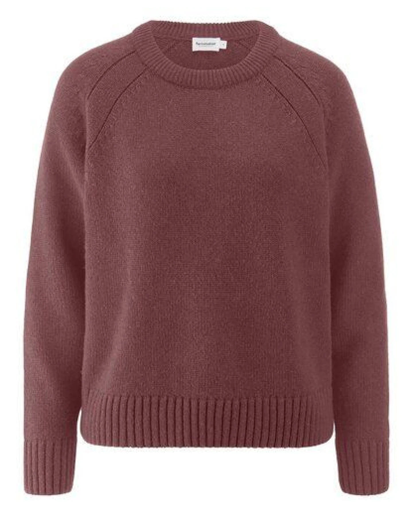 hessnatur Strick Pullover Relaxed aus Wolle mit Bio-Baumwolle – Ansicht 3