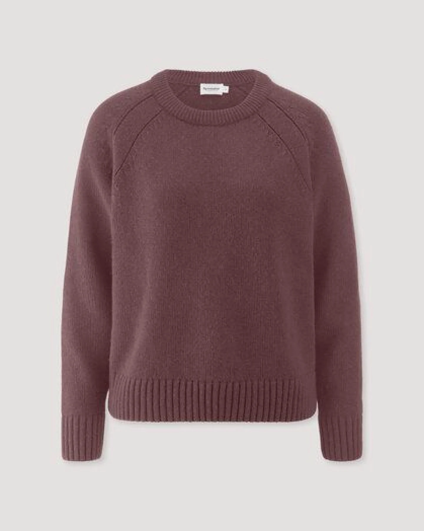 hessnatur Strick Pullover Relaxed aus Wolle mit Bio-Baumwolle – Ansicht 4