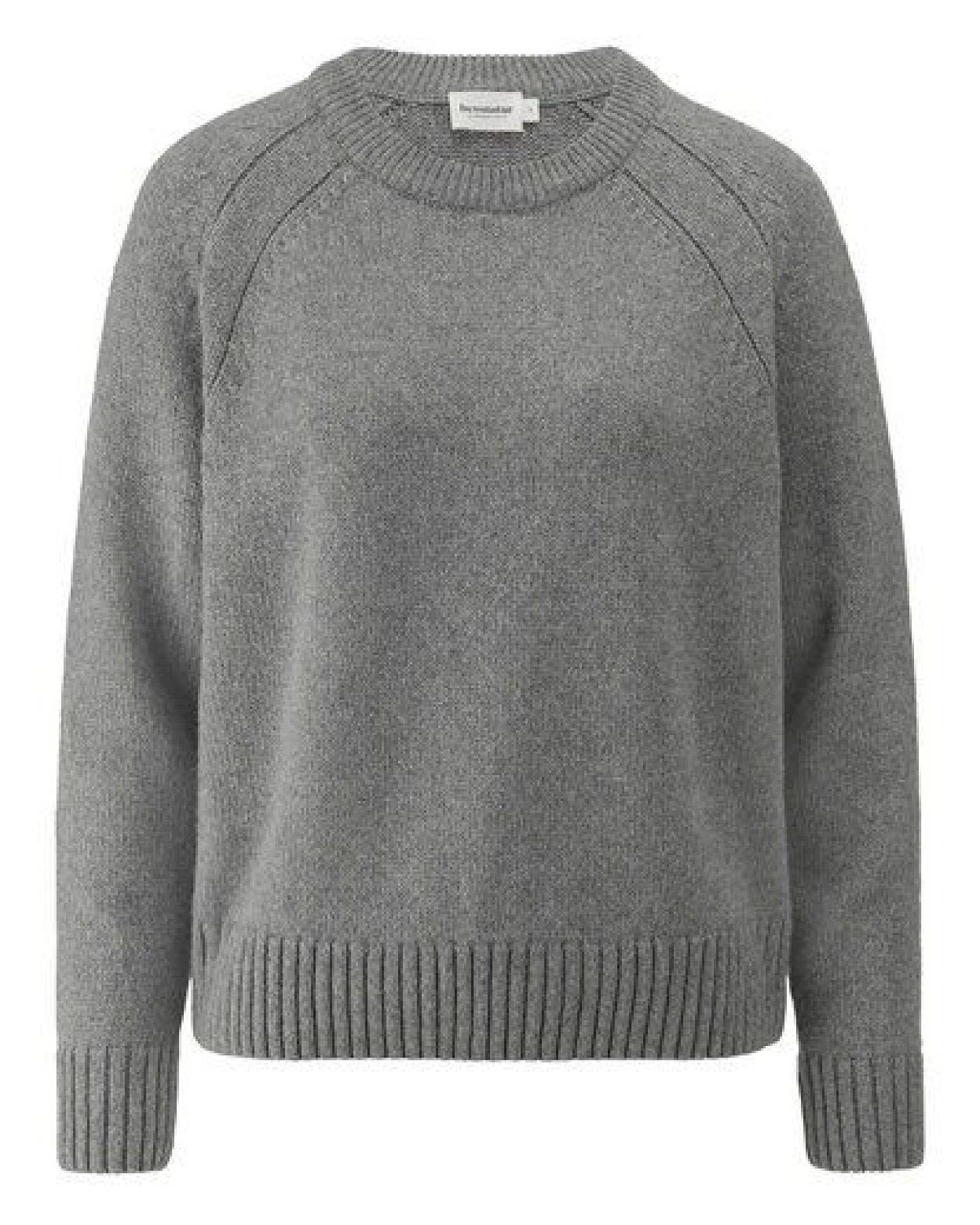 hessnatur Strick Pullover Relaxed aus Wolle mit Bio-Baumwolle – Ansicht 3