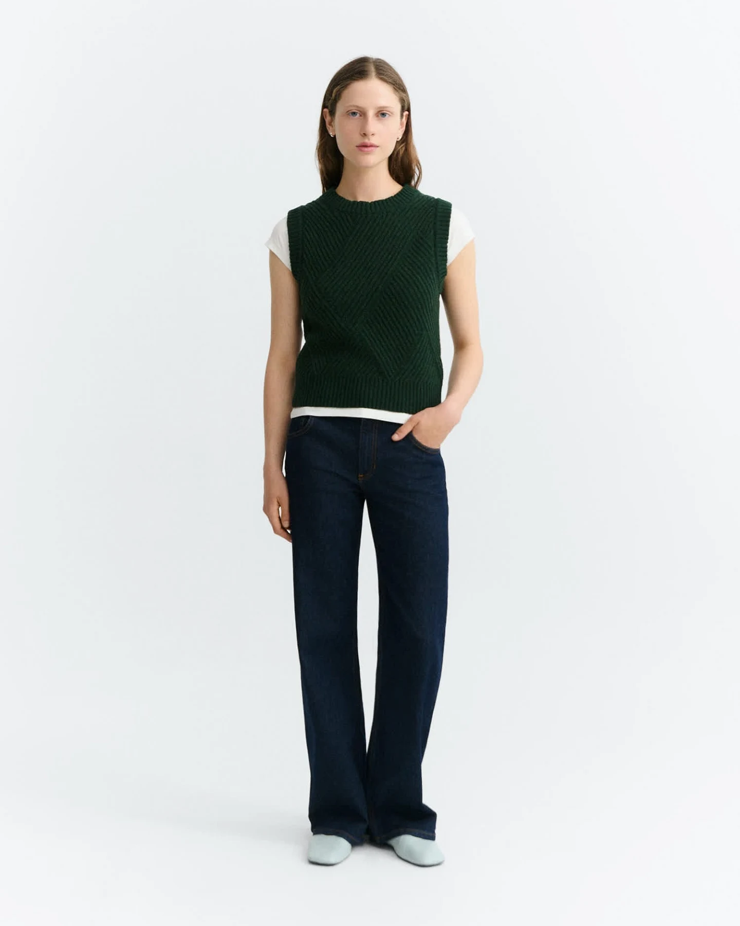Thinking MU Strickweste KAIA – Ansicht 2