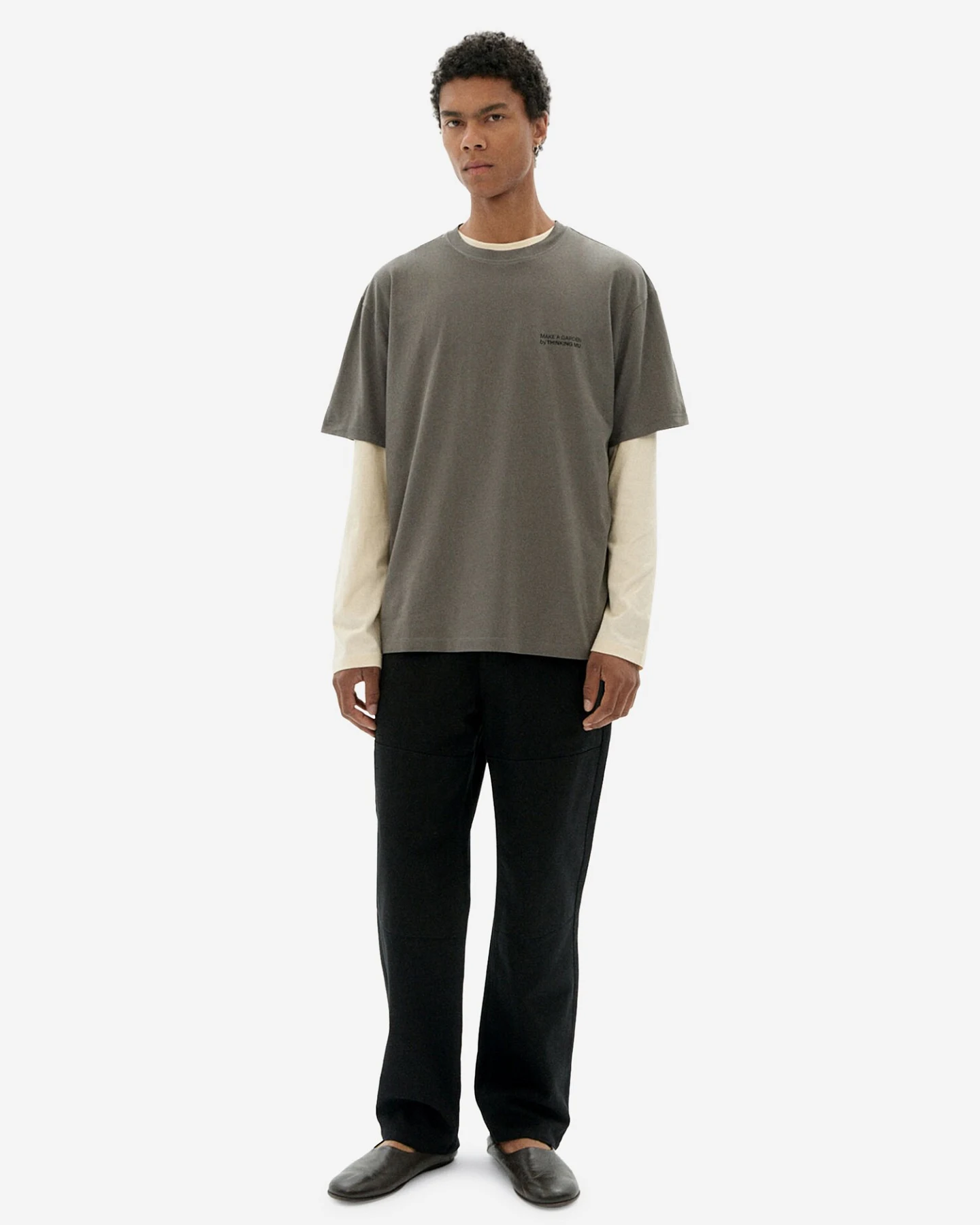 Thinking MU T-Shirt FLOWER ROPE – Ansicht 4