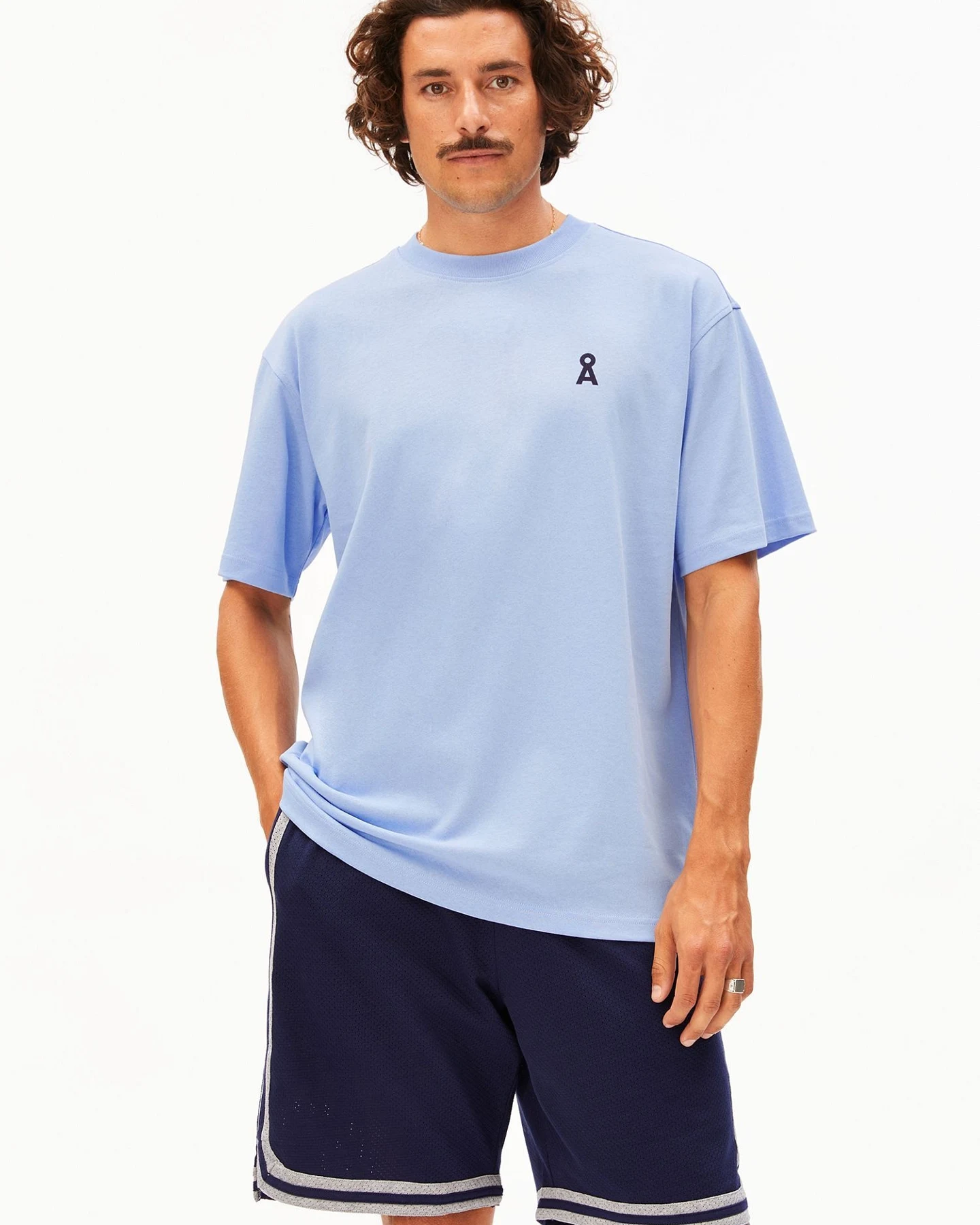 ARMEDANGELS T-Shirt MAARKOS NO PLASTIC – Ansicht 2