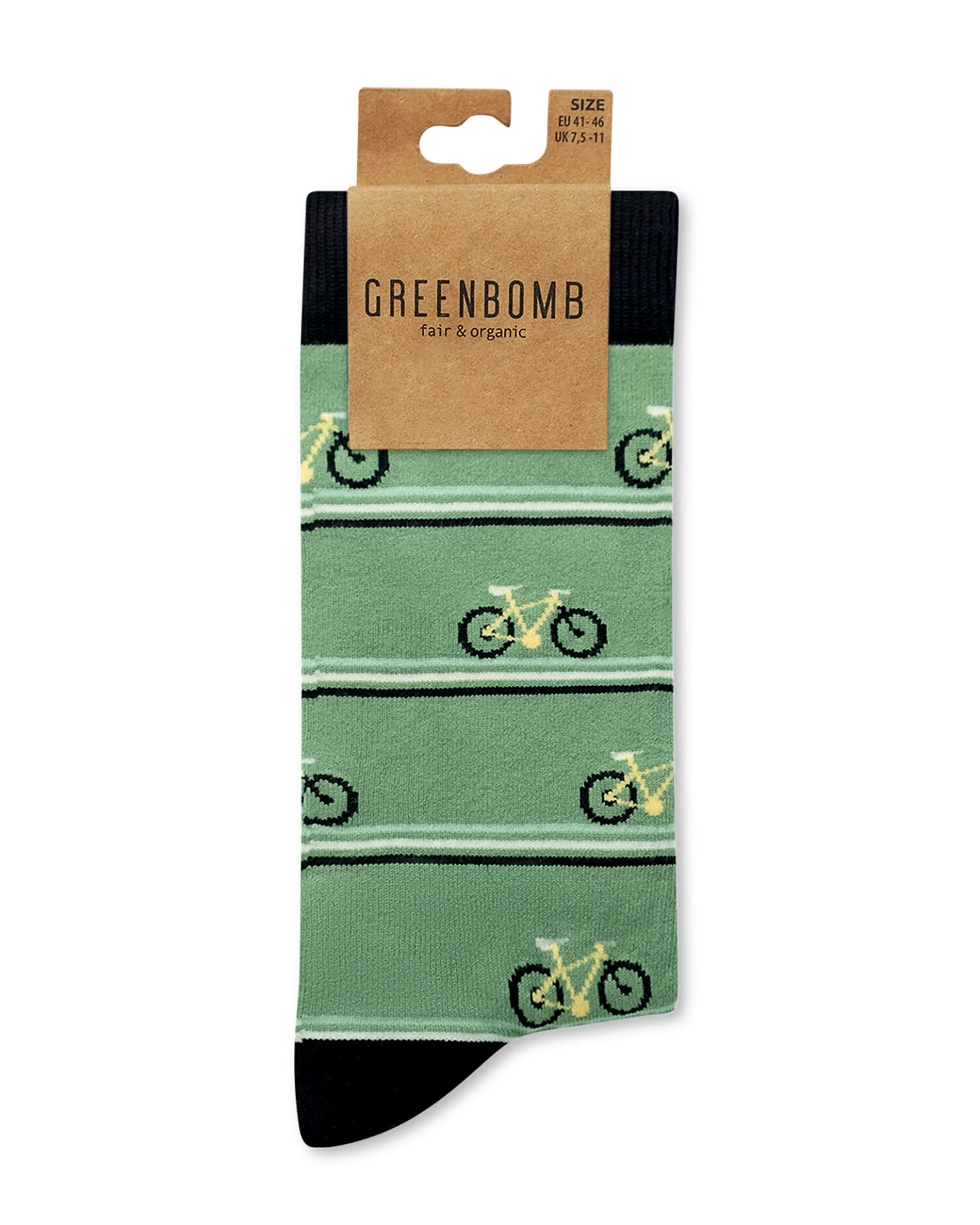 GREENBOMB Socken Bike Triple Stripes – Ansicht 2