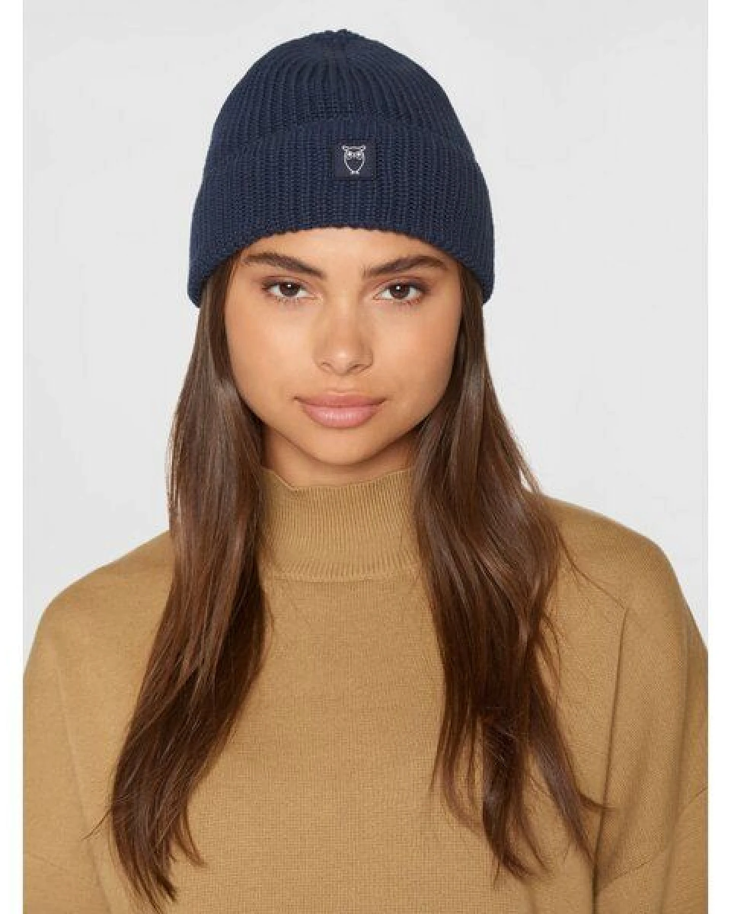 KnowledgeCotton Apparel Mütze - LEAF Ribbing hat – Ansicht 4