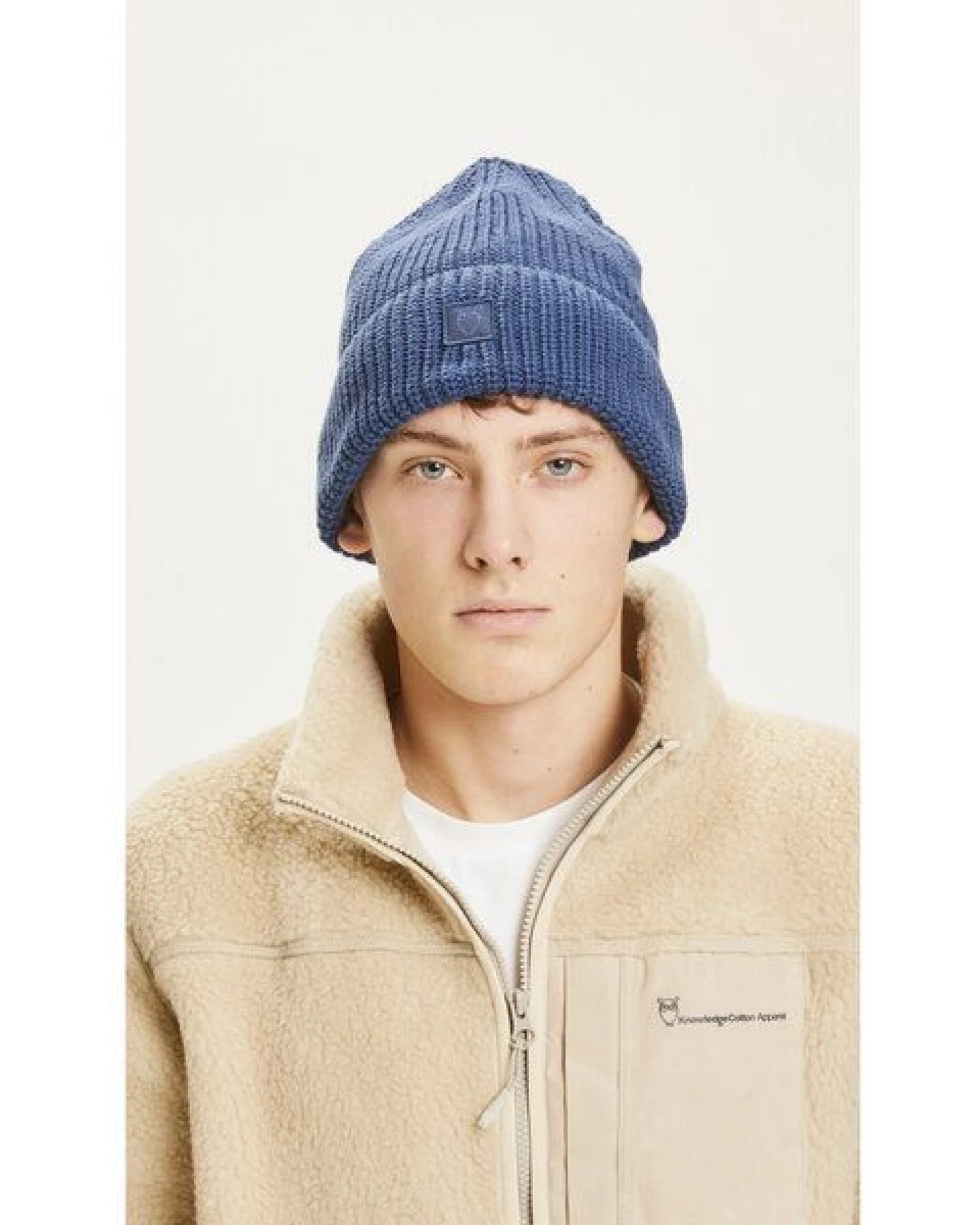 KnowledgeCotton Apparel Mütze - LEAF Ribbing hat – Ansicht 2