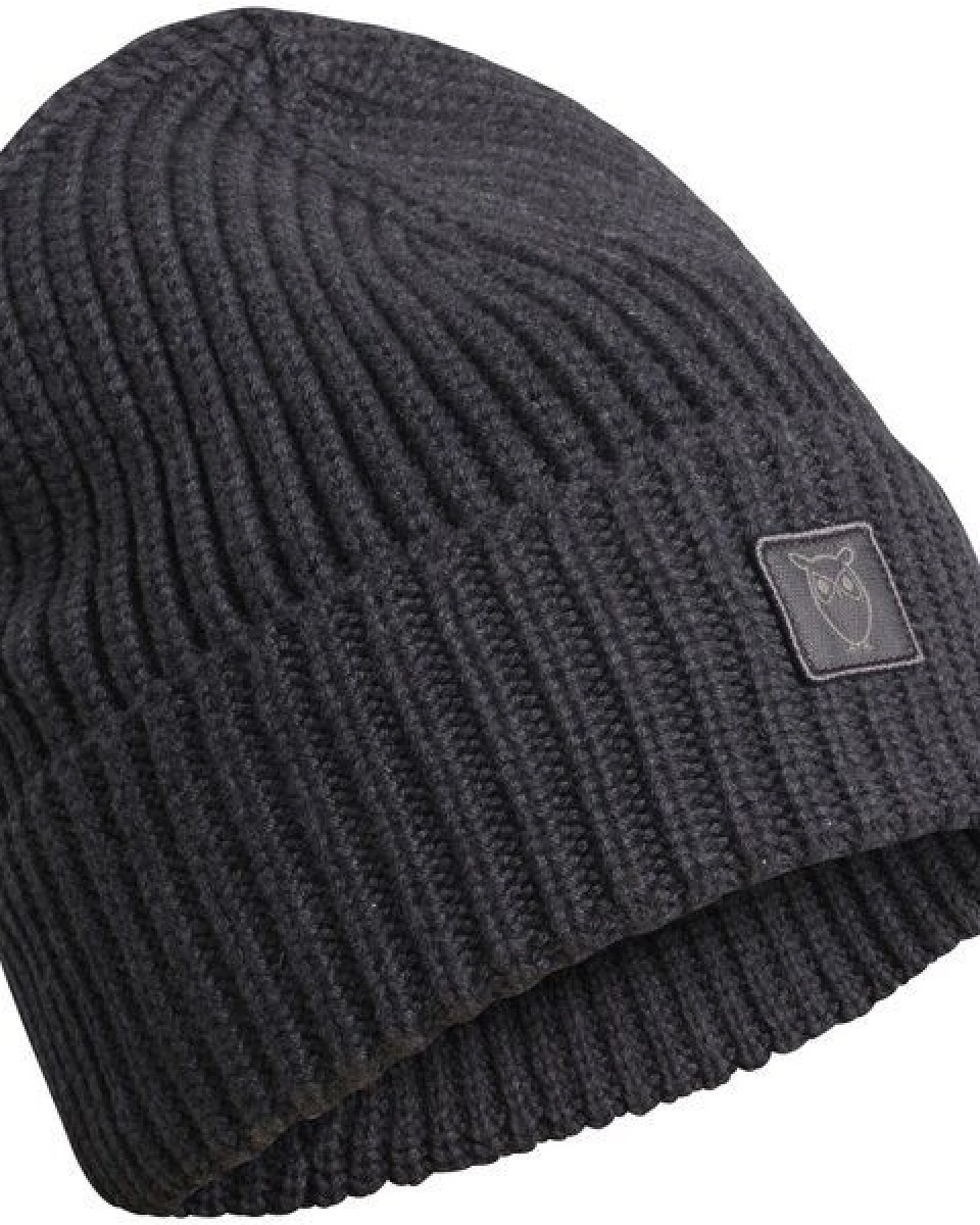 KnowledgeCotton Apparel Mütze - LEAF Ribbing hat – Ansicht 2