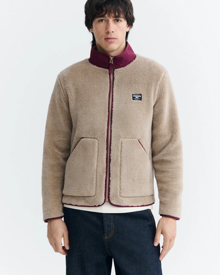 Thinking MU Herren vegan Jacke Marcos Brown