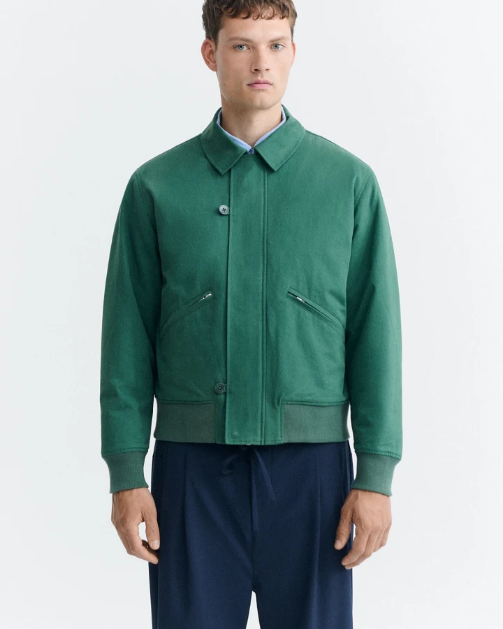 Thinking MU Herren vegan Jacke Amir Grün