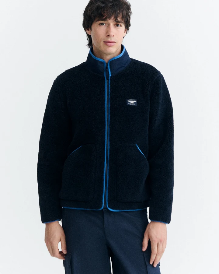 Thinking MU Herren vegan Jacke Marcos Navy
