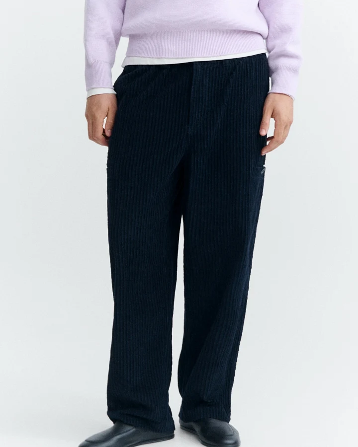Thinking MU Herren vegan Cargohose Maxwell Navy