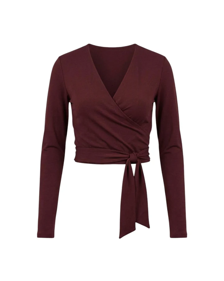 LOTUSCRAFTS Top Amina Wrap Top