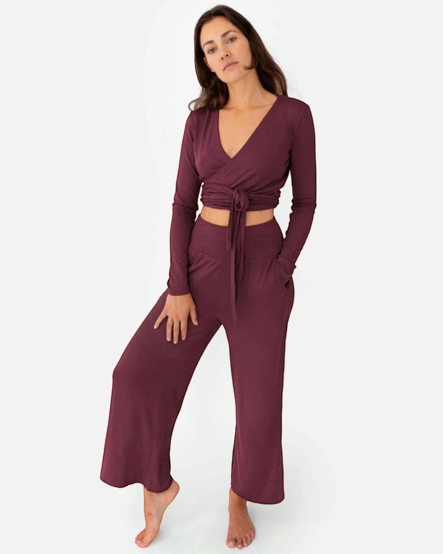 LOTUSCRAFTS Top Amina Wrap Top – Ansicht 2