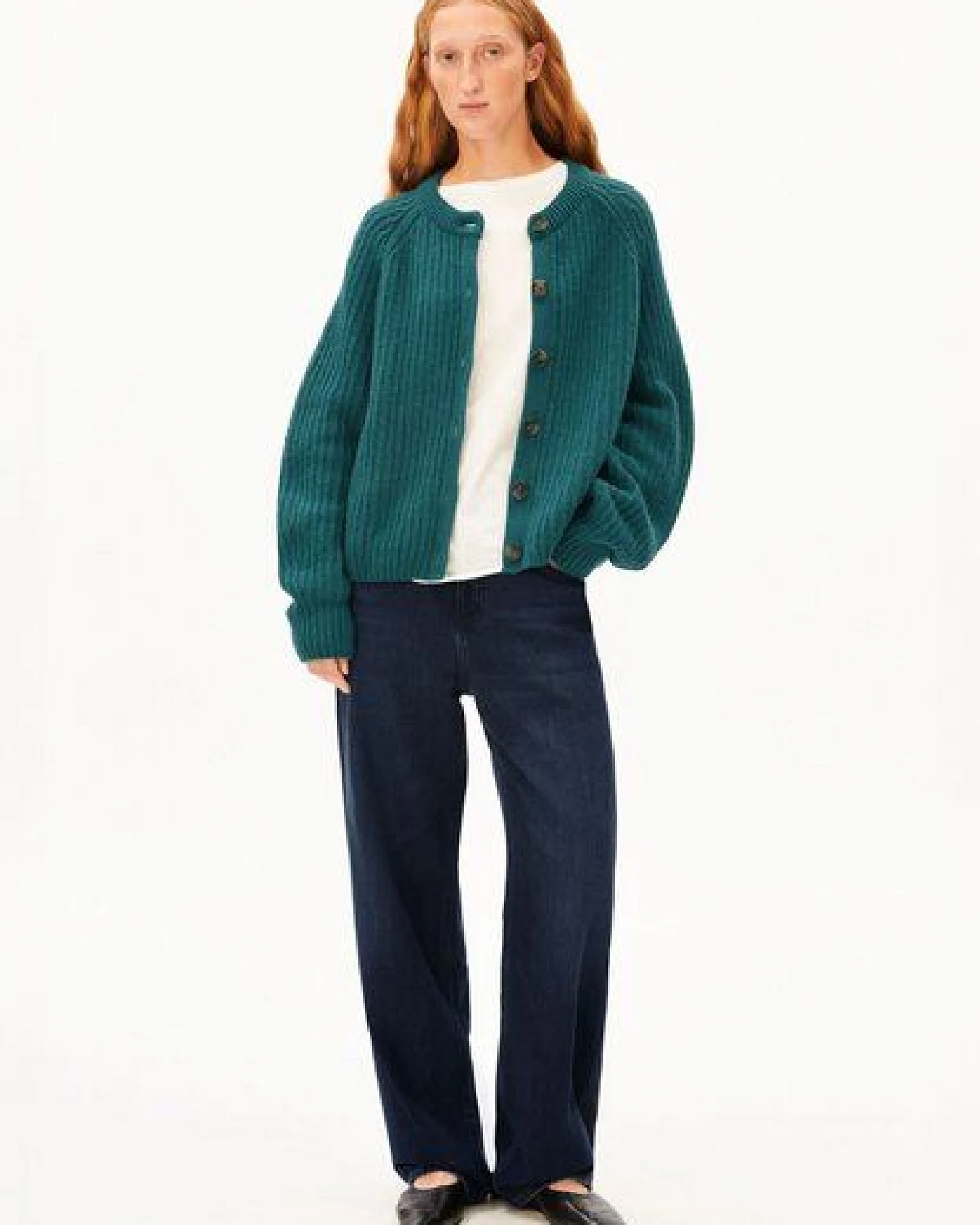 ARMEDANGELS SELMAA Damen Strickjacke aus Bio-Woll Mix – Ansicht 4