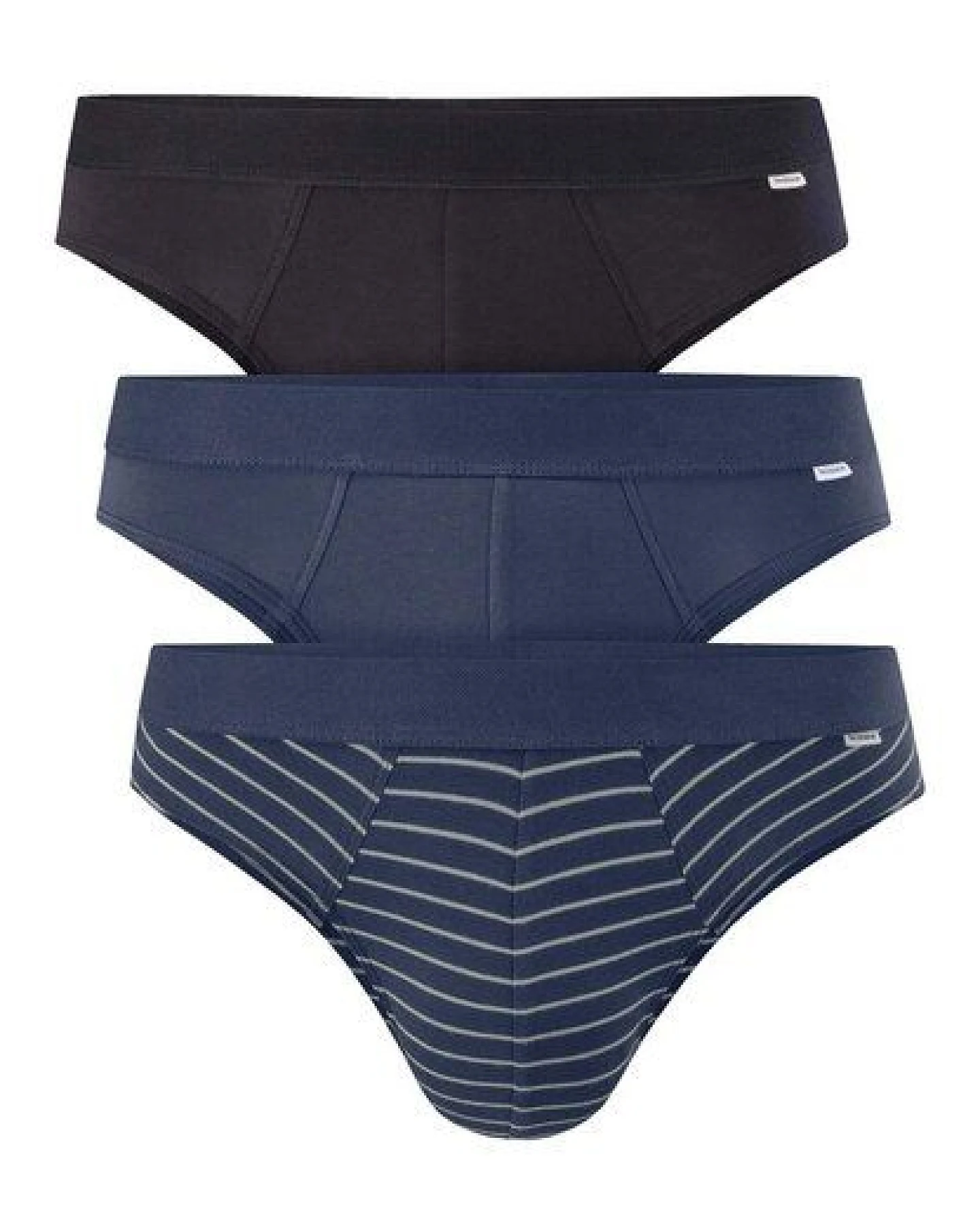 hessnatur Slip Regular Cut 3er-Pack COTTON MIX aus Bio-Baumwolle – Ansicht 2